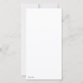 Cartes Pour Fêtes Annuelles Bullseye du Nouvel An 3 (Dos)