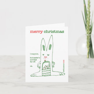 CARTES POUR FÊTES ANNUELLES BUNNY