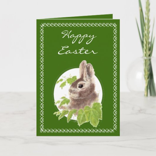 Cartes Pour Fêtes Annuelles Bunny de Someone (Devant)