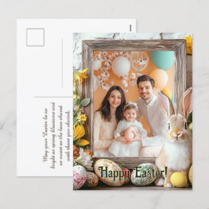 Cartes Pour Fêtes Annuelles Bunnygram de printemps personnalisable pour 🐇 oeu