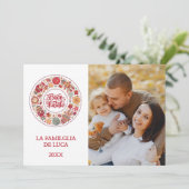 Cartes Pour Fêtes Annuelles Buon Natale (Debout devant)