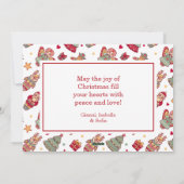 Cartes Pour Fêtes Annuelles Buon Natale (Dos)