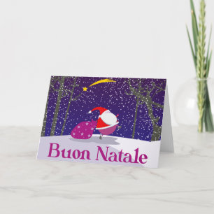 Cartes Pour Fêtes Annuelles Buon Natale