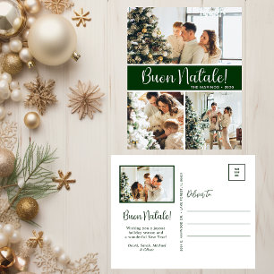 Cartes Pour Fêtes Annuelles Buon Natale 4 Photo