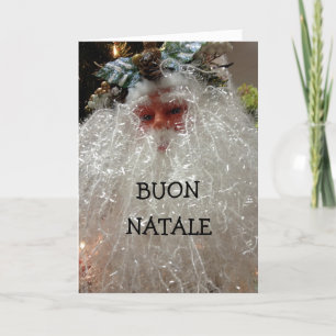 CARTES POUR FÊTES ANNUELLES BUON NATALE/BUON ANNO ! SALUT ITALIEN