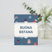 Cartes Pour Fêtes Annuelles buona Befana de Noël (Debout devant)