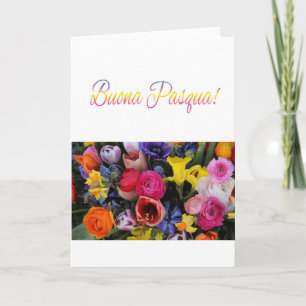 Cartes Pour Fêtes Annuelles Buona Pasqua Italien Bonne Pâques
