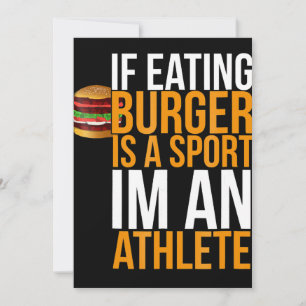 Cartes Pour Fêtes Annuelles Burger Hamburger BBQ Humour Funny Pun Idée cadeau