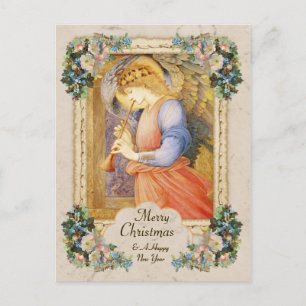 Cartes Pour Fêtes Annuelles Burne-Jones Ange musicien CC0806 Noël