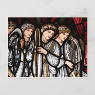 Cartes Pour Fêtes Annuelles Burne-Jones Angels