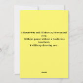 Cartes Pour Fêtes Annuelles bus de l'amour (Dos)