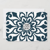 Cartes Pour Fêtes Annuelles Business Happy Holidays Company Logo Snowflake (Devant)