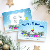 Cartes Pour Fêtes Annuelles Business Joyeux et lumineux