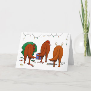 Cartes Pour Fêtes Annuelles Butt de Nothin