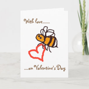 Cartes Pour Fêtes Annuelles BuzzAboutBees avec amour la Saint-Valentin