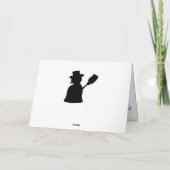 Cartes Pour Fêtes Annuelles Cabine sur le lac (Dos)