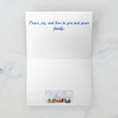 Cartes Pour Fêtes Annuelles Cabine sur le lac (Intérieur)