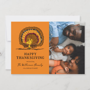 Cartes Pour Fêtes Annuelles cacahuètes   Bon thanksgiving Woodstock Turquie