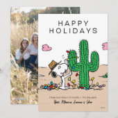 Cartes Pour Fêtes Annuelles cacahuètes | Décorations Spike pour Noël (Devant / Derrière)