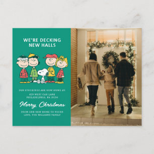 Cartes Pour Fêtes Annuelles Cacahuètes   Sapin de Noël à la menthe poivrée