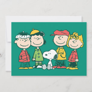 Cartes Pour Fêtes Annuelles Cacahuètes   Sapin de Noël à la menthe poivrée