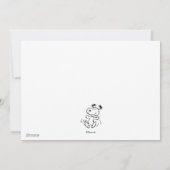 Cartes Pour Fêtes Annuelles cacahuètes | Snoopy Happy Hanoukka (Dos)