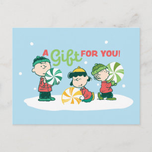 Cartes Pour Fêtes Annuelles cacahuètes   Un cadeau pour vous