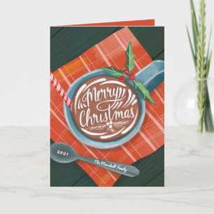 Cartes Pour Fêtes Annuelles Cacao classique Joyeux Noël Mug non photo