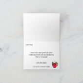 Cartes Pour Fêtes Annuelles Cacao et biscuits pour Santa (Intérieur)