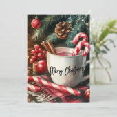 Cartes Pour Fêtes Annuelles Cacao et Joie (Debout devant)