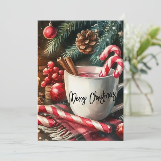 Cartes Pour Fêtes Annuelles Cacao et Joie (Debout devant)