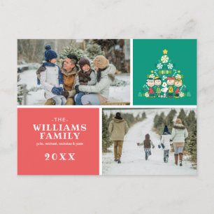 Cartes Pour Fêtes Annuelles Cachou   Sapin de Noël à la menthe poivrée