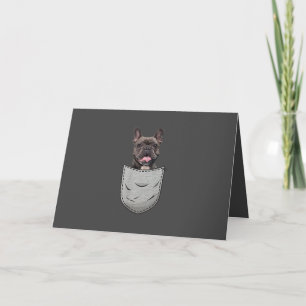 Cartes Pour Fêtes Annuelles Cadeau Chien Amoureux de Chien Bouledogue França