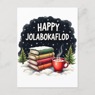 Cartes Pour Fêtes Annuelles Cadeau de célébration de famille Jolabokaflod joye