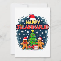 Cadeau de célébration de famille Joyeux Jolabokafl