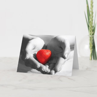 Cartes Pour Fêtes Annuelles Cadeau de fraise