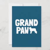 Cartes Pour Fêtes Annuelles Cadeau de grand-père grand-papa chien Newfypoo (Devant)