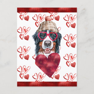 Cartes Pour Fêtes Annuelles Cadeau de la Saint-Valentin pour amateur de chiens