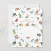 Cartes Pour Fêtes Annuelles Cadeau de la Saint-Valentin pour les enfants en cl (Dos)