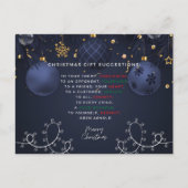 Cartes Pour Fêtes Annuelles Cadeau de Noël (Devant)