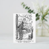 Cartes Pour Fêtes Annuelles Cadeau de Noël (avec le texte) (Debout devant)