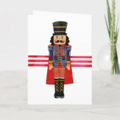 Cartes Pour Fêtes Annuelles Cadeau de Noël Casse-Noisette Rouge Vert (Dos)