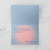 Cartes Pour Fêtes Annuelles Cadeau de Noël mignon d'oiseaux (Intérieur)