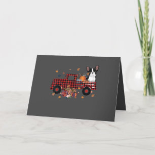 Cartes Pour Fêtes Annuelles Cadeau de Thanksgiving Halloween camion citrouille