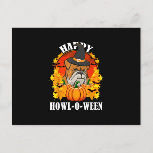 Cartes Pour Fêtes Annuelles Cadeau pour chien Cadeau d'Halloween Bouledogue