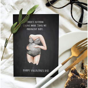 Cartes Pour Fêtes Annuelles Cadeau simple Joyeux Véntines Enceintes