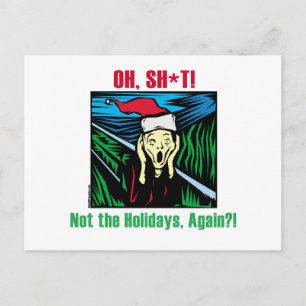Cartes Pour Fêtes Annuelles Cadeaux anti-vacances