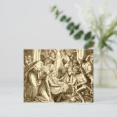 Cartes Pour Fêtes Annuelles Cadeaux de crèches pour Noël (Debout devant)