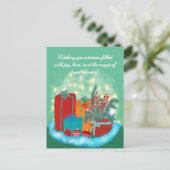 Cartes Pour Fêtes Annuelles Cadeaux de Noël (Debout devant)