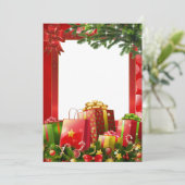 Cartes Pour Fêtes Annuelles cadeaux de Noël (Debout devant)
